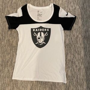 Raiders Nike T Shirt Size Medium